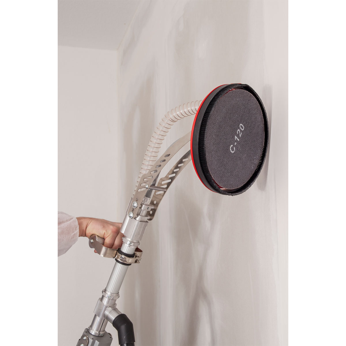 Wolfcraft  5 Haft-Schleifgitter für Gipskarton Durchmesser 225 mm Körnung 120 Bild 4