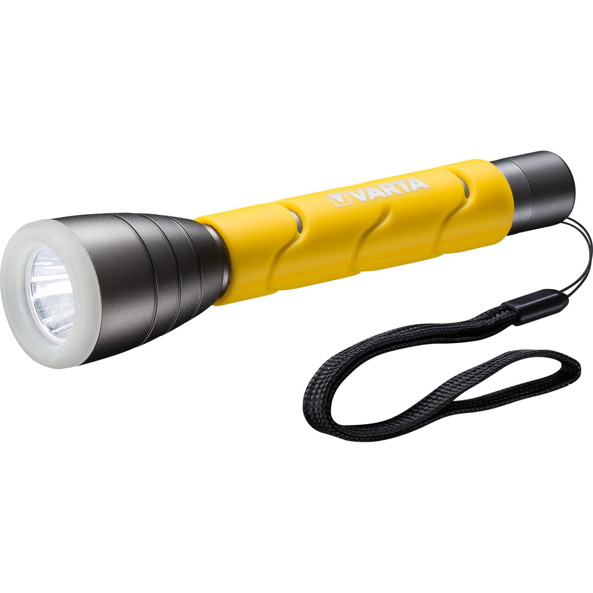 Varta LED-Taschenlampe Outdoor Sports F20 mit Batterien gelb