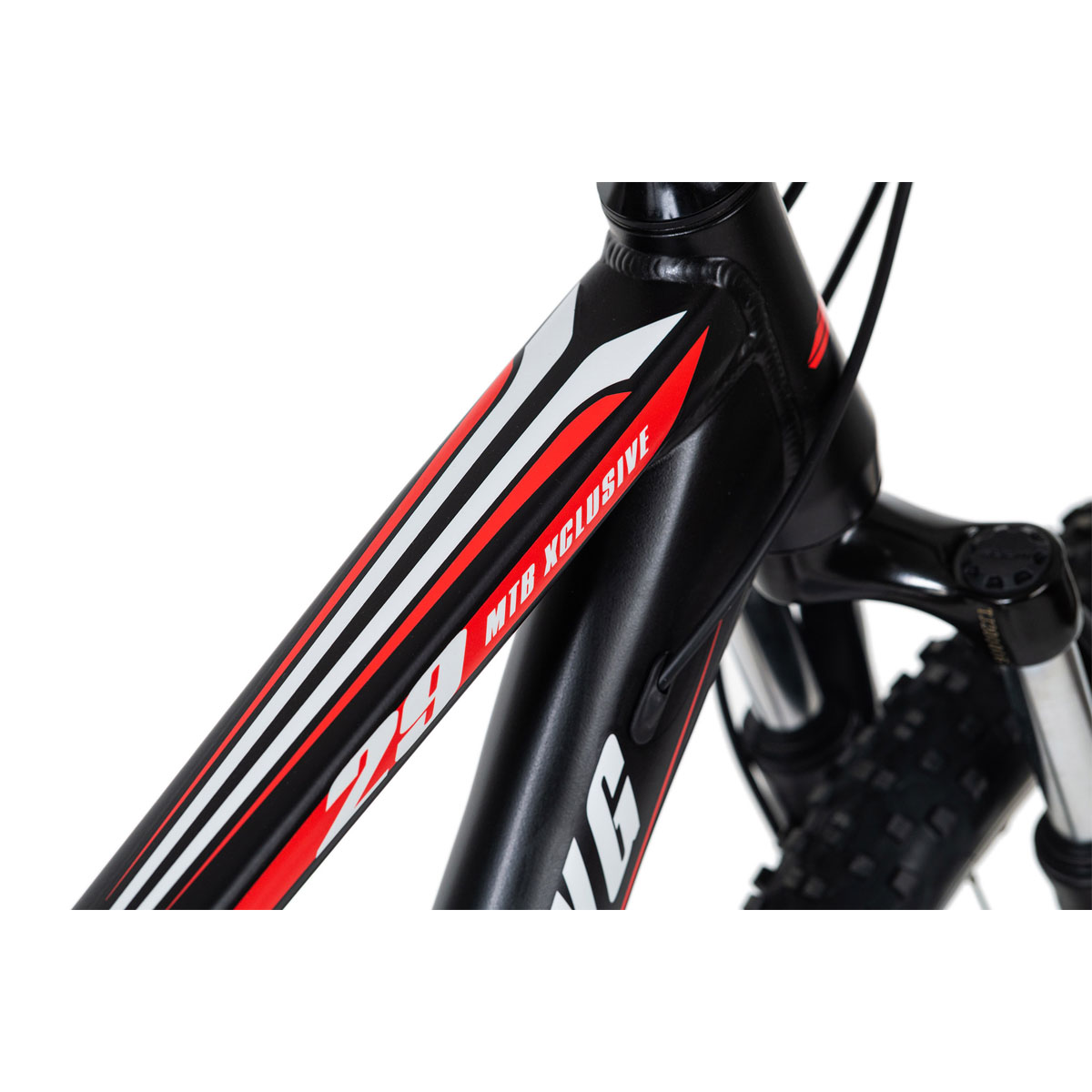 KS Cycling Mountainbike Hardtail 27,5'' Morzine schwarz-rot RH 48  Bild 9