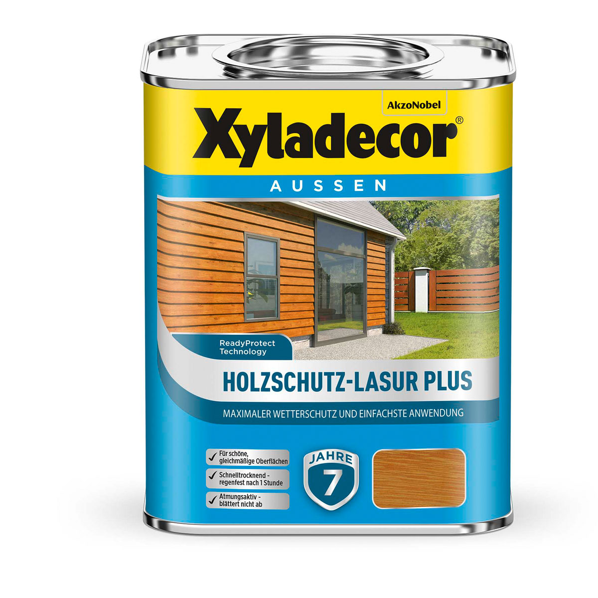 Xyladecor Holzschutz-Lasur Plus Mahagoni 0,75 L