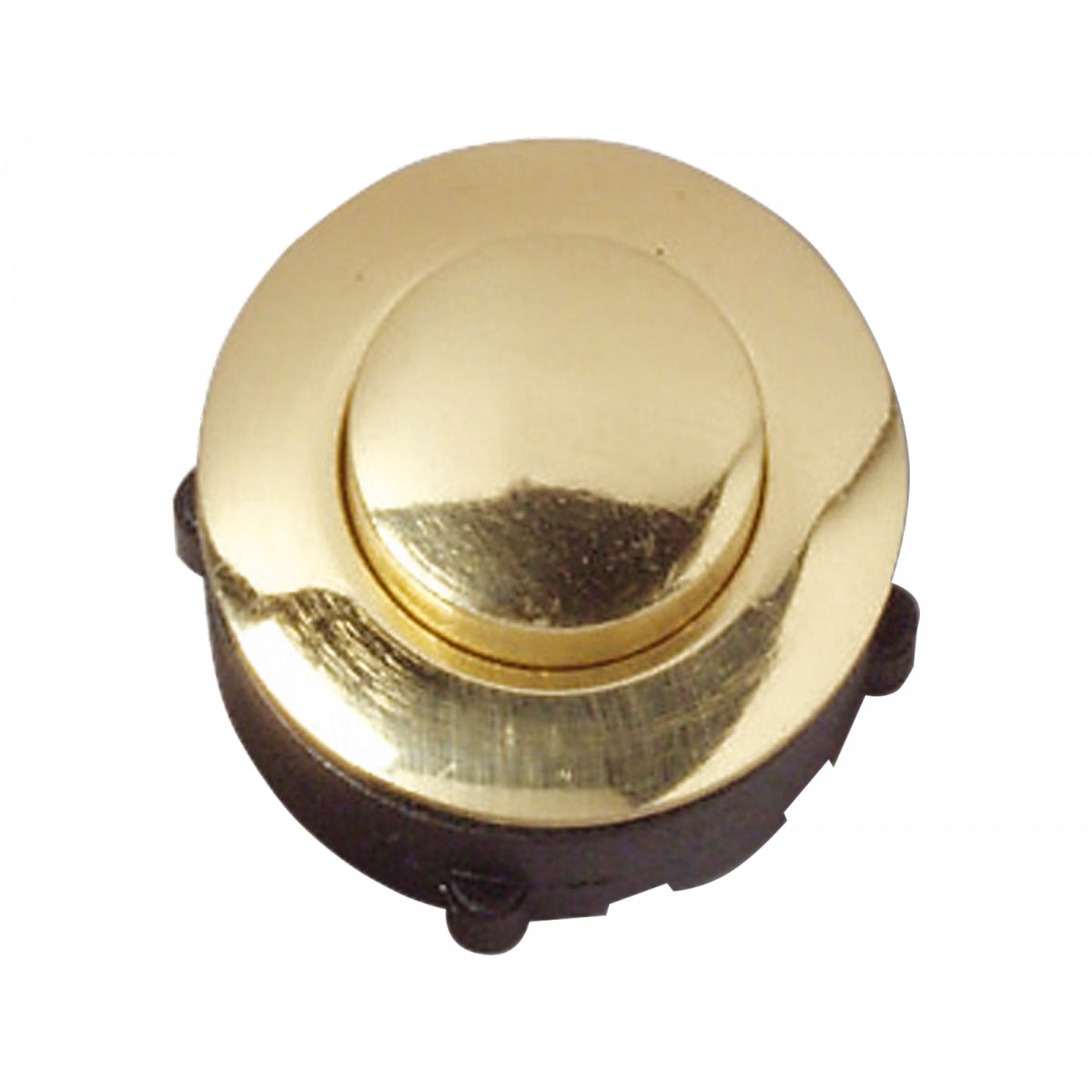 Klingelkontakt Poliert-Messing