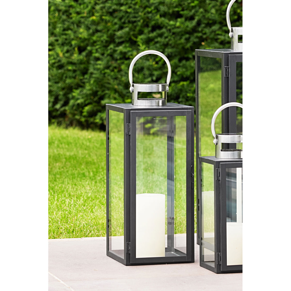 Laterne Living 17 x 17 x 38,5 cm Bild 1