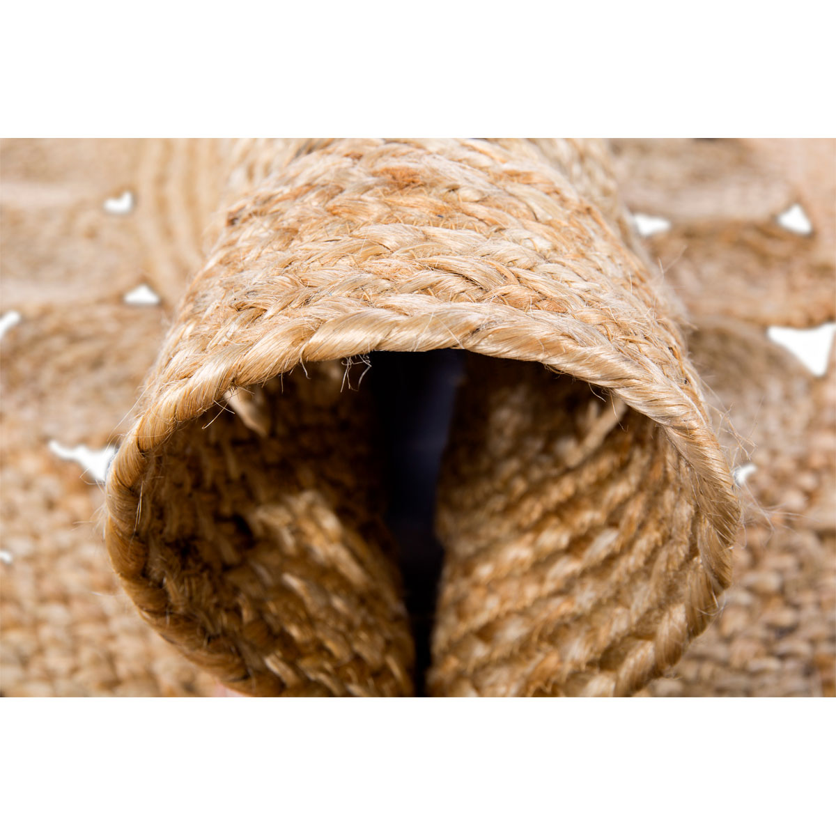 Luxor living Teppich Balo 80 cm rund Bild 3