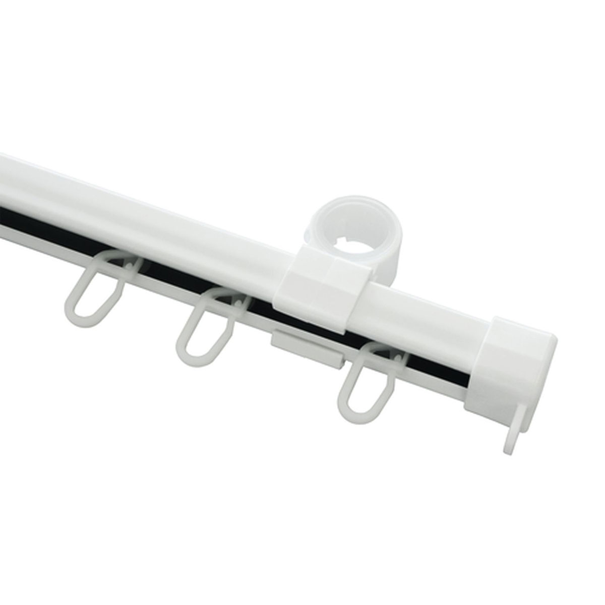 Gardinia U-Laufschiene240 cm weiß