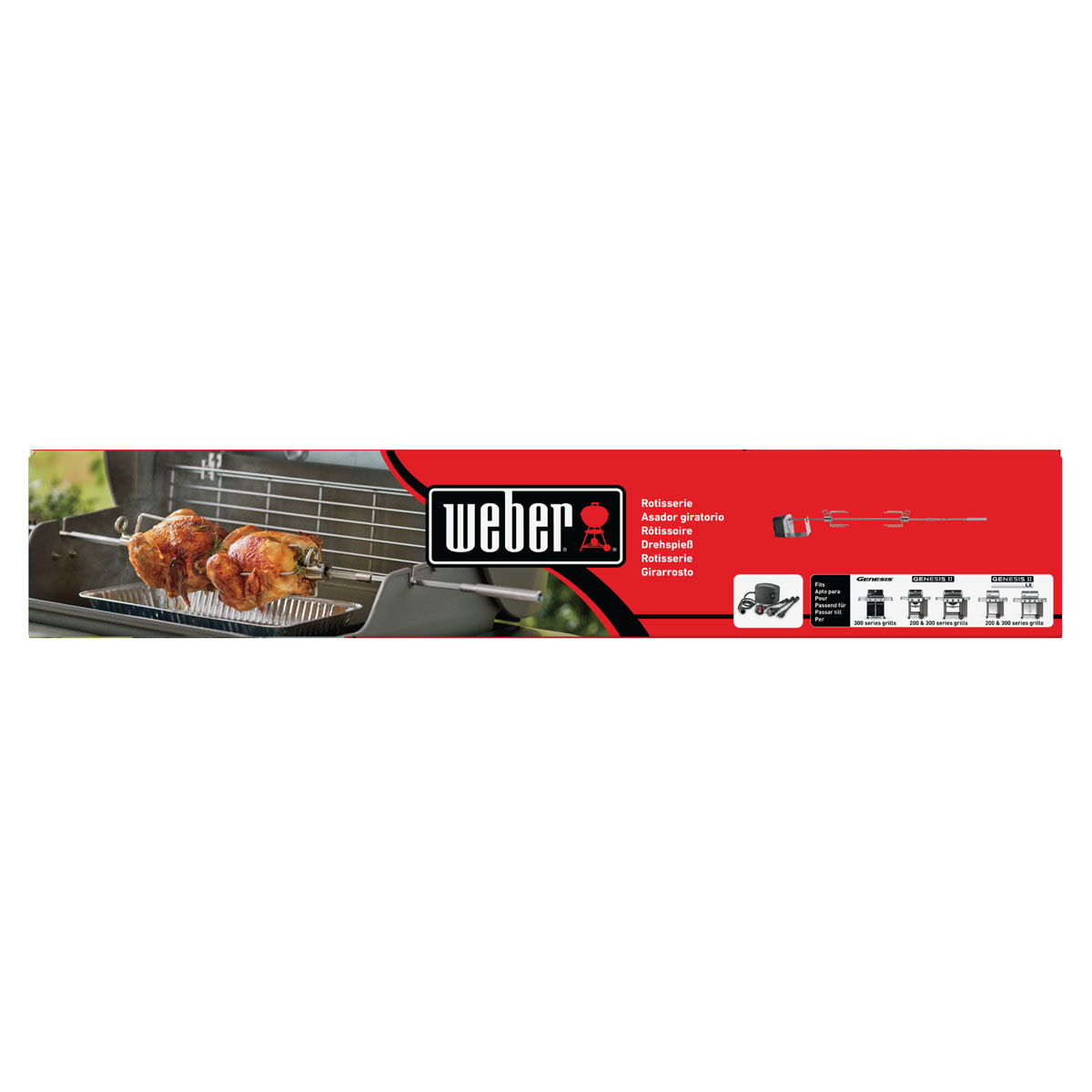 Weber Drehspieß für Genesis 300-Serie u Genesis II 200-/300 Serie Bild 3