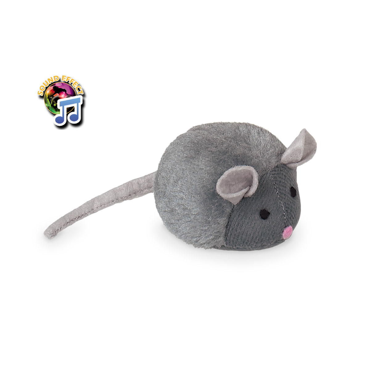 Nobby Plüsch Maus mit Stimme 15 cm
