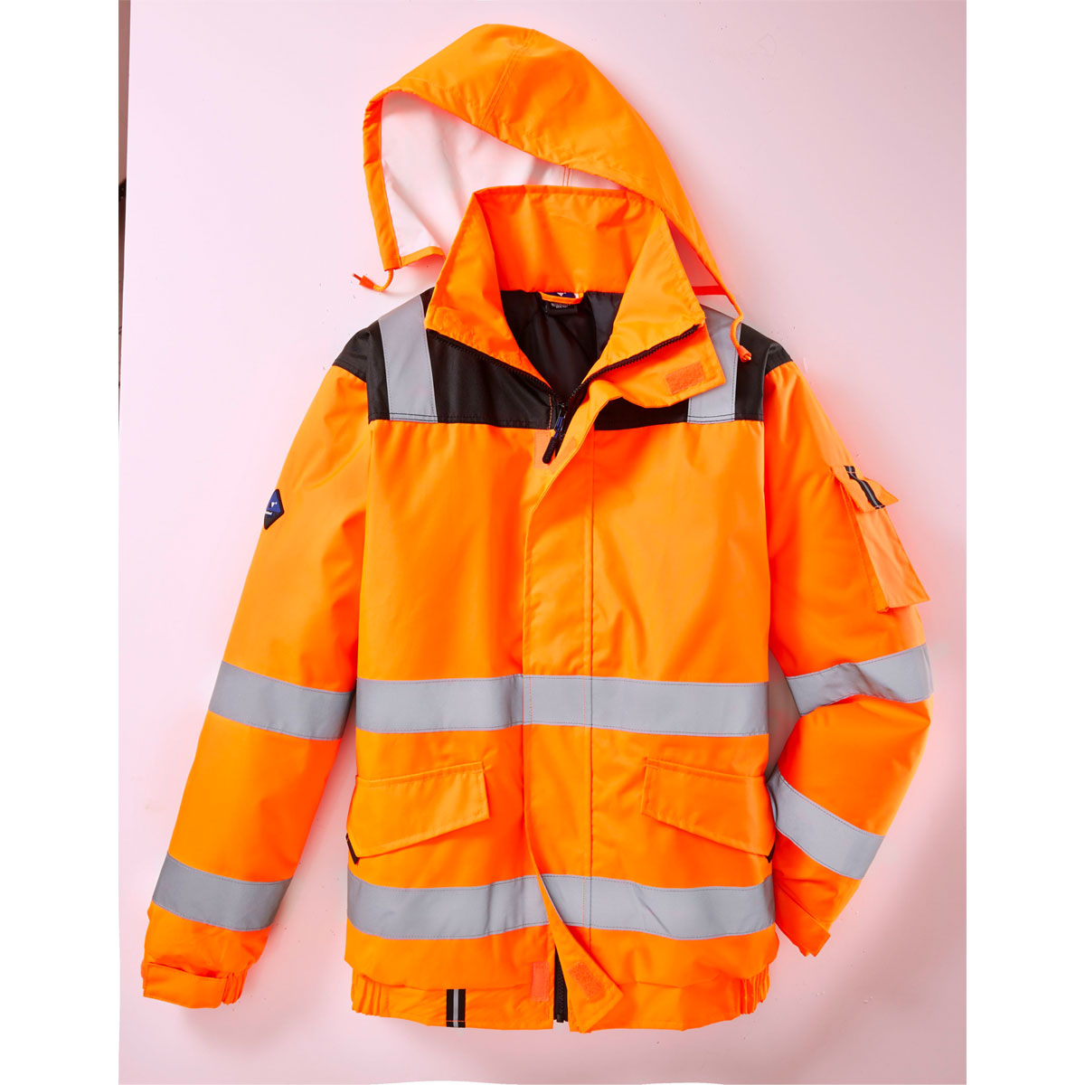 Terratrend Warnschutz Jacke orange Größe M
