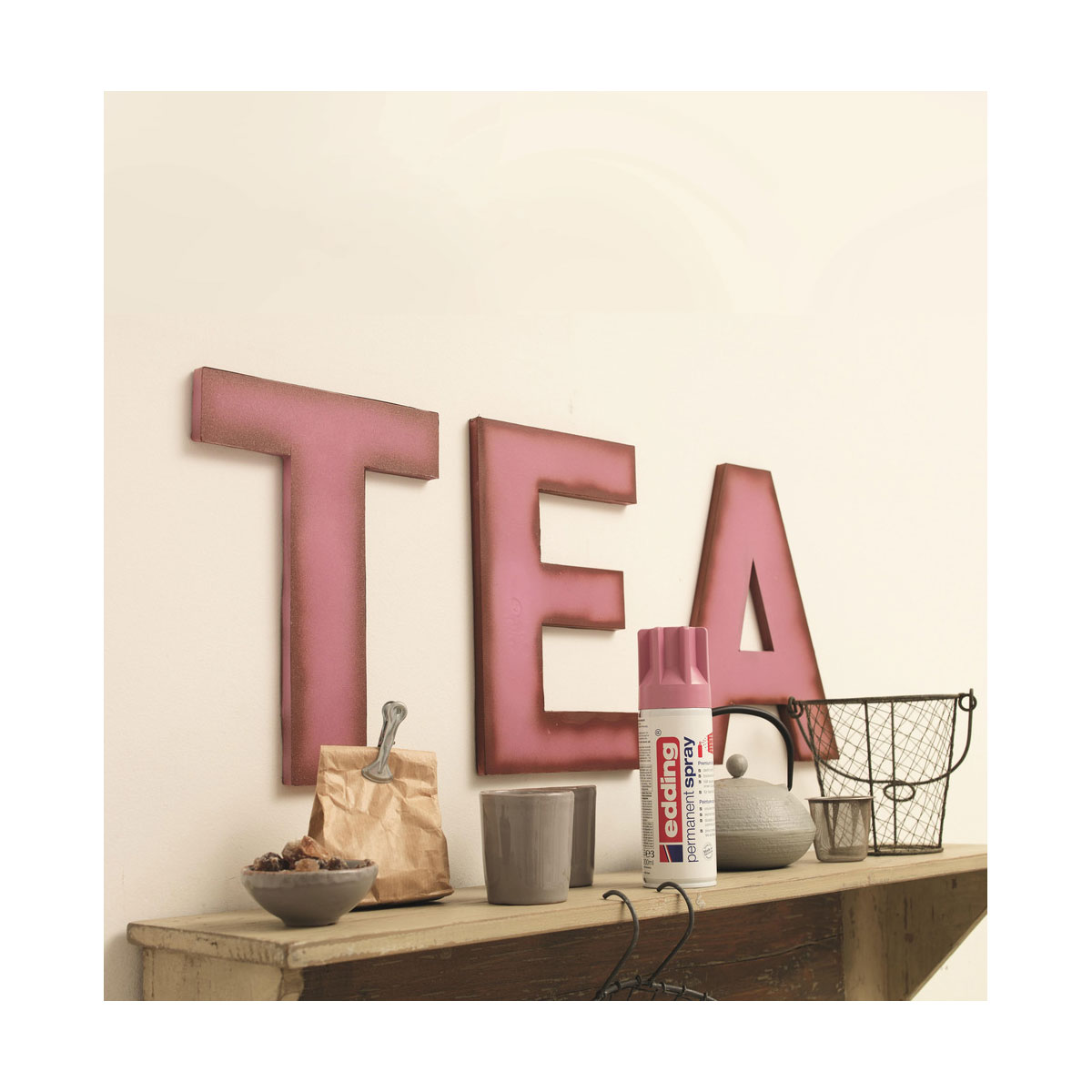 Edding  Spray 5200 edel mauve seidenmatt Bild 3