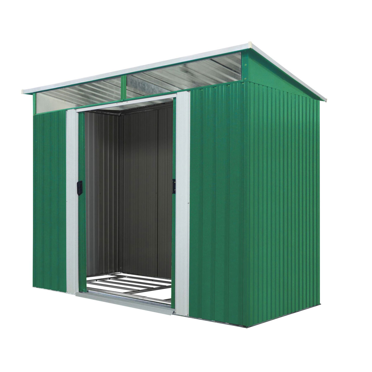 Pergart Gerätehaus Lübeck 4m² weiß Bild 5