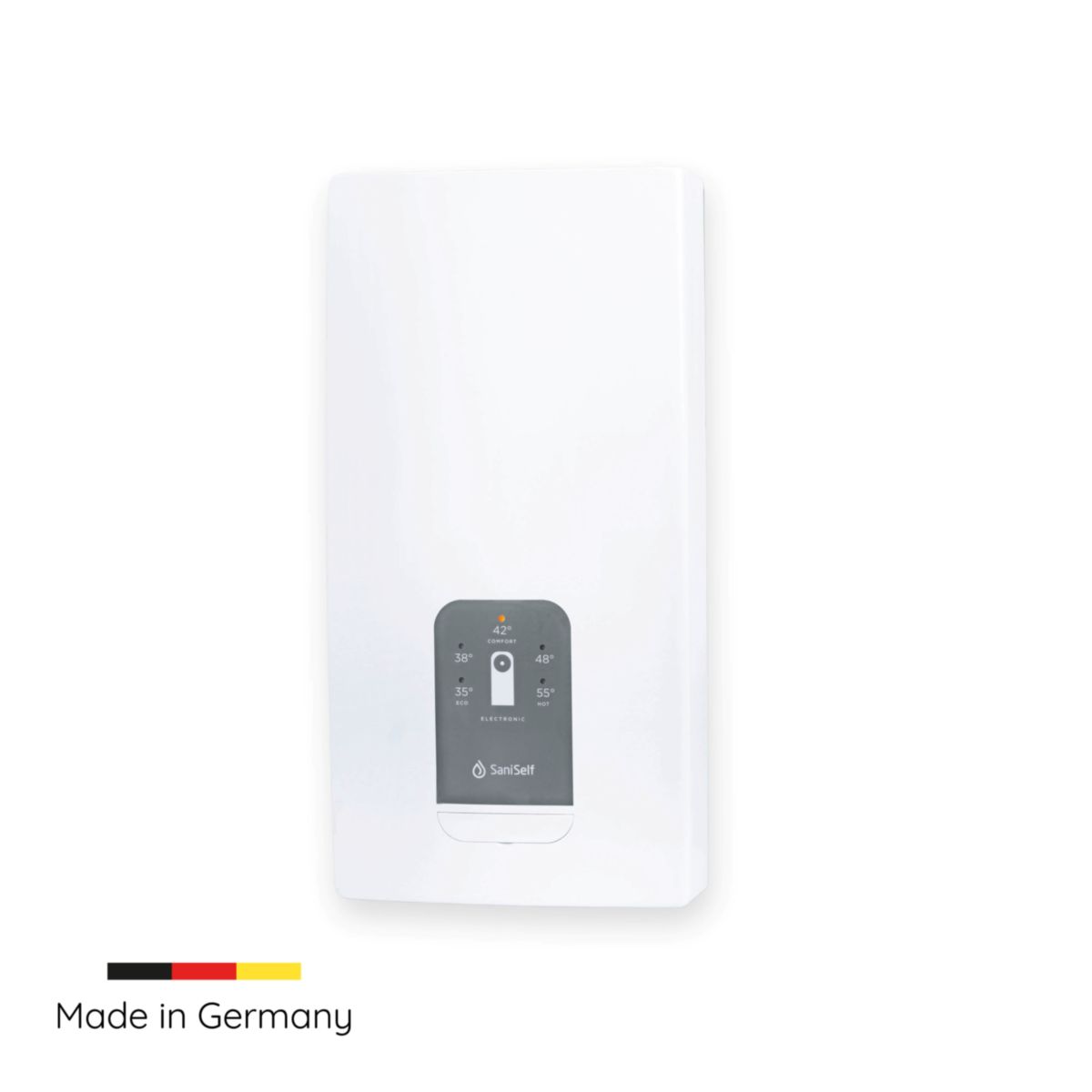SaniSelf Premium Komfort-Durchlauferhitzer 18/21/24/27kW, 400V