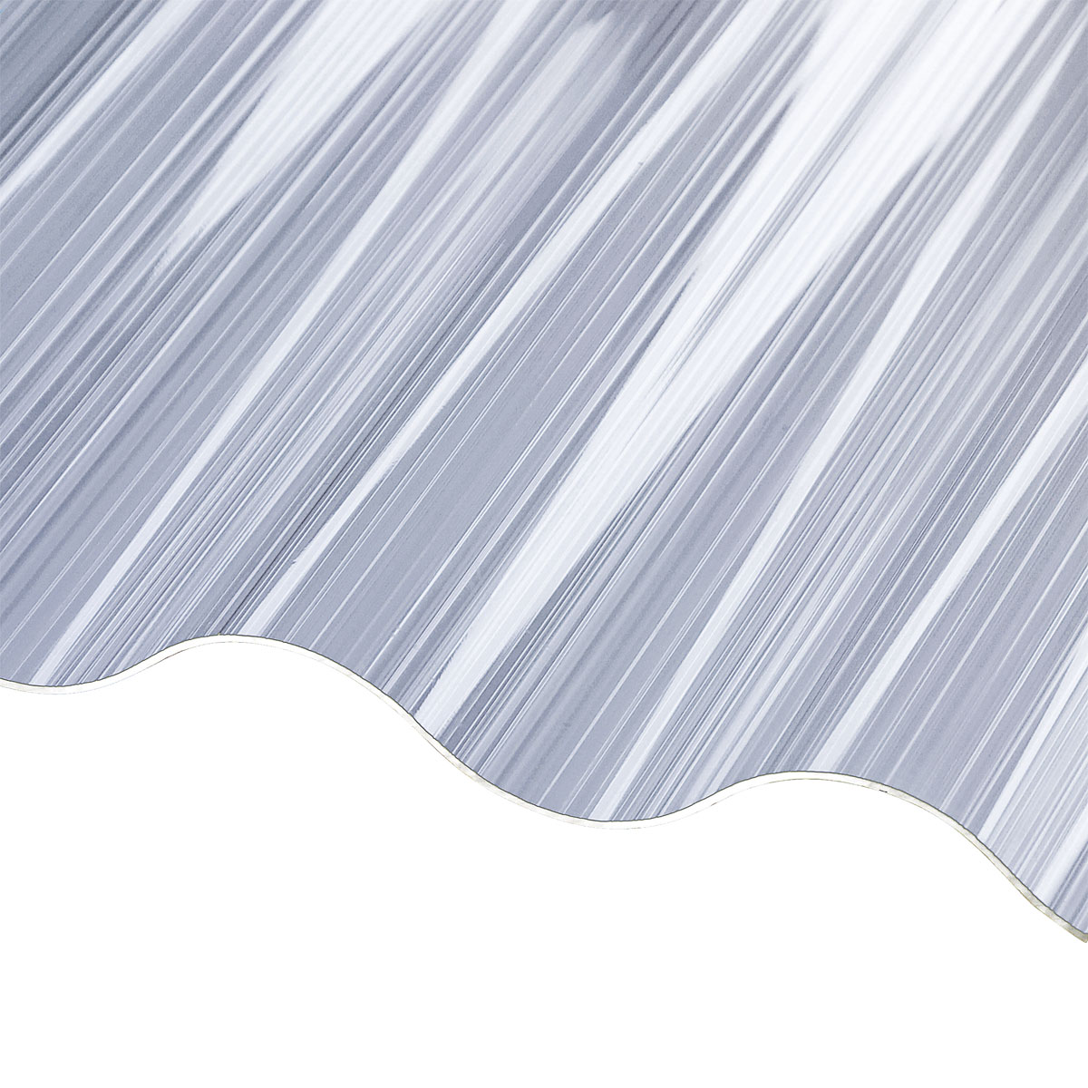 PVC-Profilplatte Sinus 76/18 200 x 90 cm