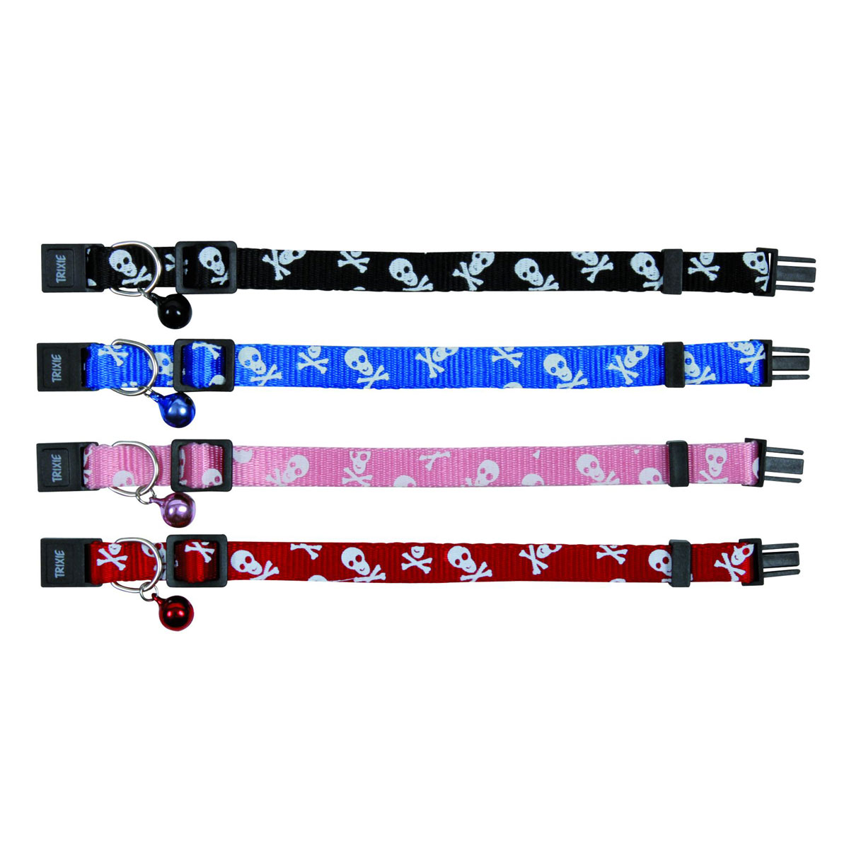 Trixie  Halsband Kätzchen Motiv Piraten Nylon