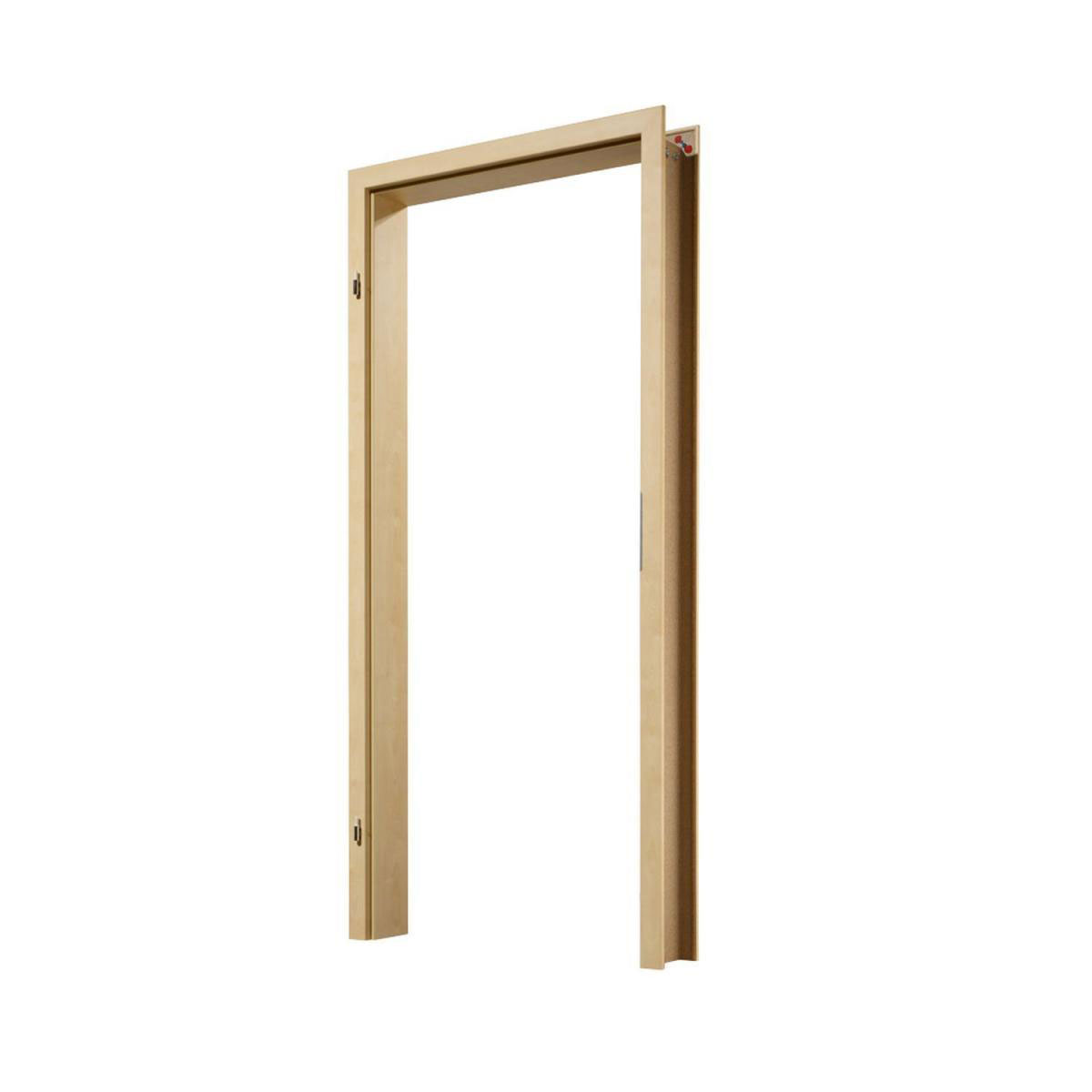 Borne Türzarge komplett Dekor Buche 98,5 x 198,5 x 9 cm DIN links