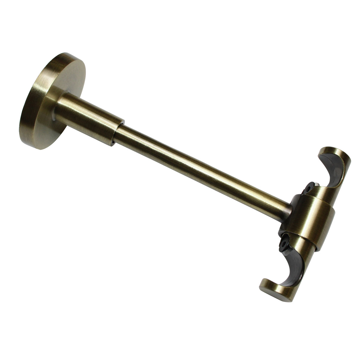 Gardinia Deckenträger Memphis Durchmesser 16 mm messing-antik