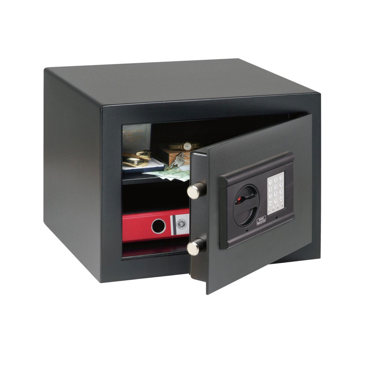 Burg Wächter Möbeleinsatztresor Home-Safe H 210 E Zahlenkombination schwarz