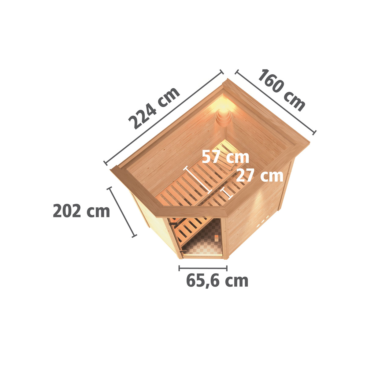 Karibu Sauna Svea Bild 2