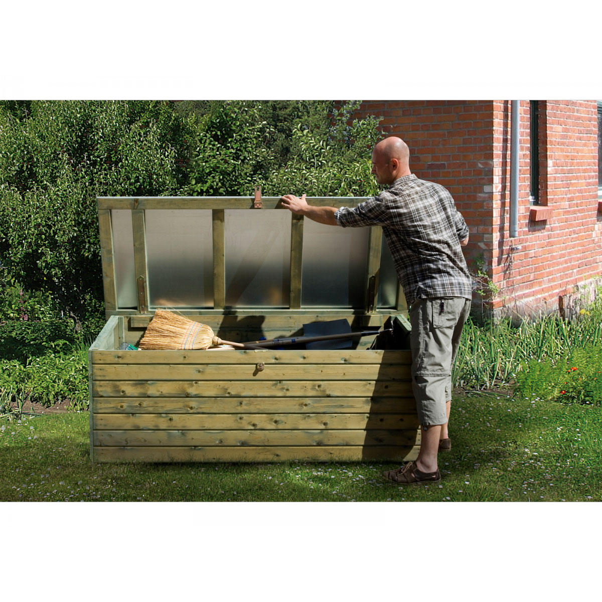 Weka Garten- u Terrassentruhe