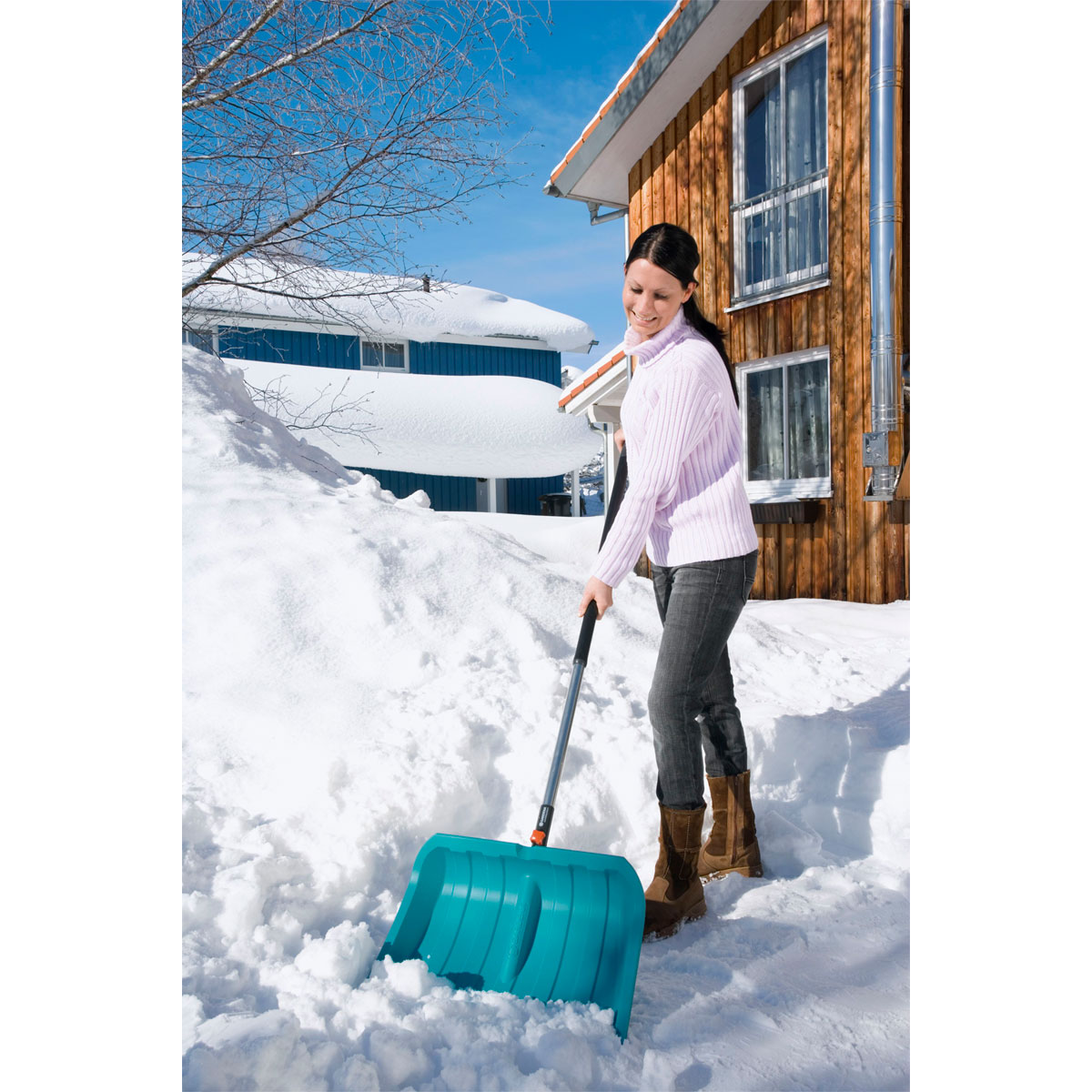 Gardena  Combisystem Schneeschieber Alu 50 50 cm Bild 6