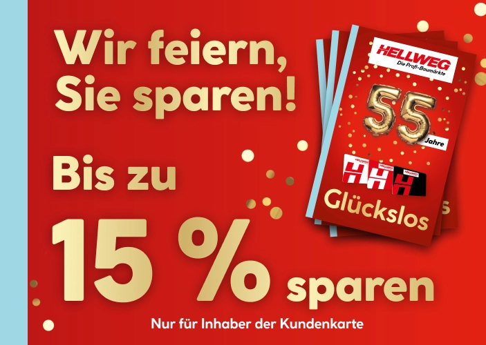 Glückslos Aktion für Kundenkarten im Markt