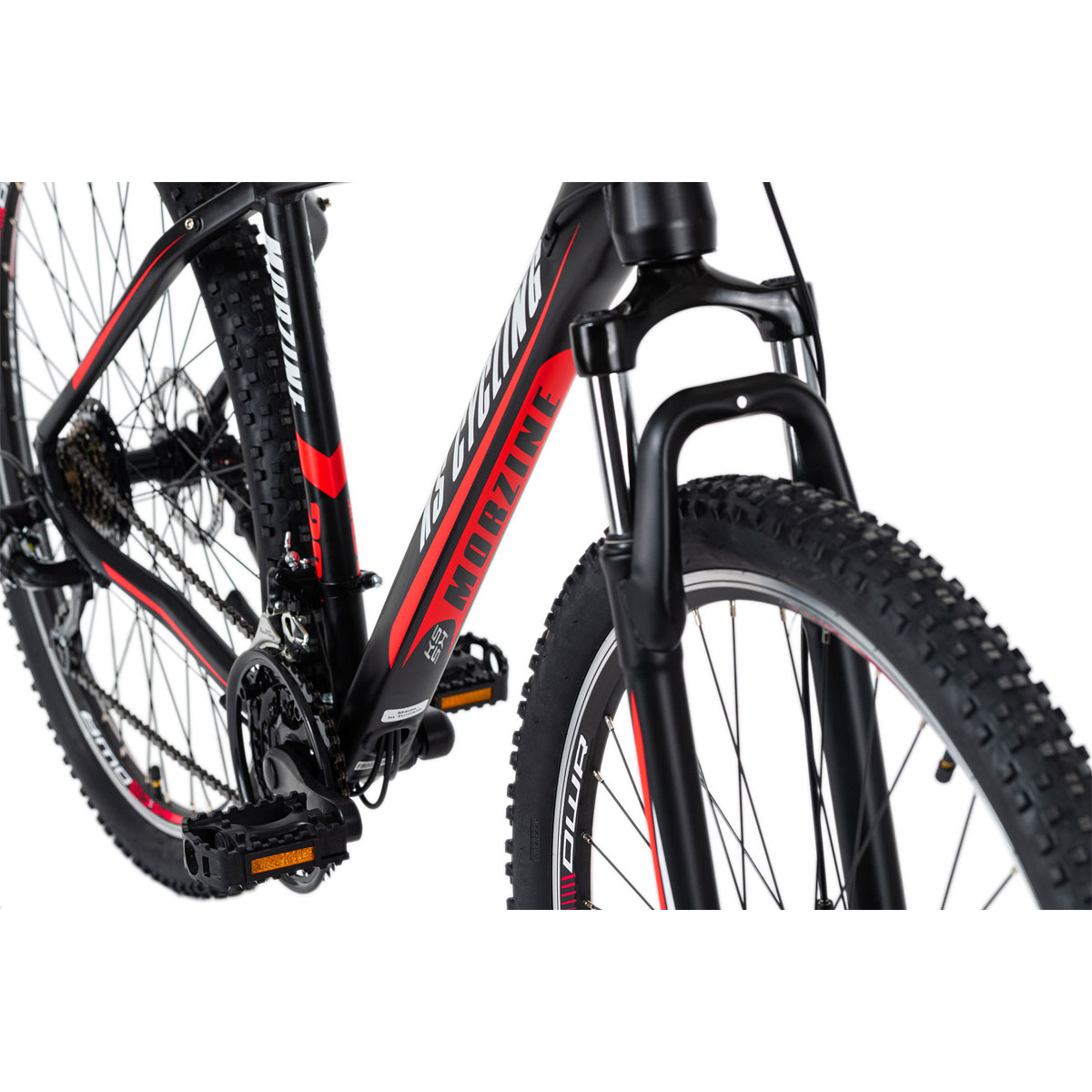 KS Cycling Mountainbike Hardtail 27,5'' Morzine schwarz-rot RH 48  Bild 8