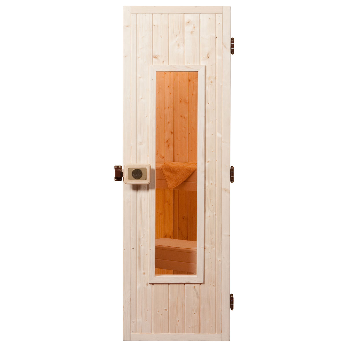 Weka Massivholztür mit Glaseinsatz Bild 1