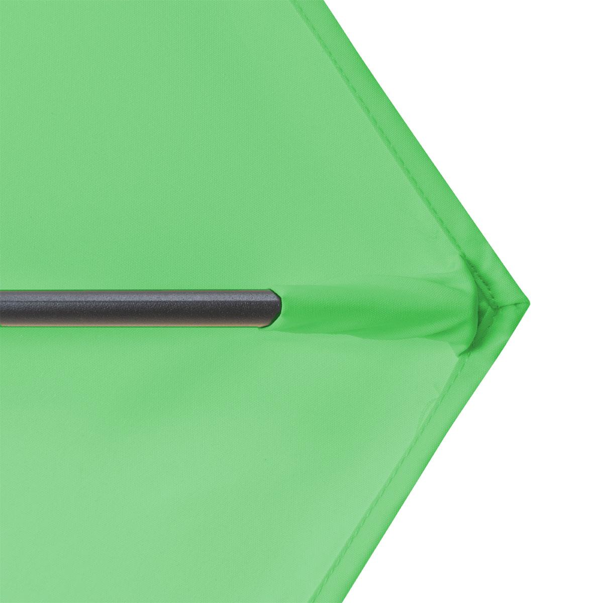 Doppler Kurbelschirm Basic Lift Neo 180 180 cm 6-teilig mit Höhenverstellung apfelgrün Bild 6