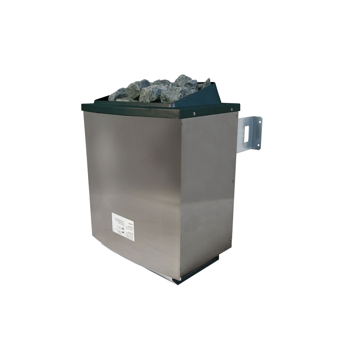 Karibu Saunahaus Mikka 38 mm 9 kW Ofen externe Strg Milchglastür Bild 8