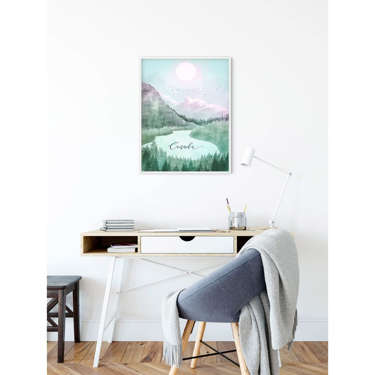 Komar  Wandbild Vintage Travel Canada 50x70 cm