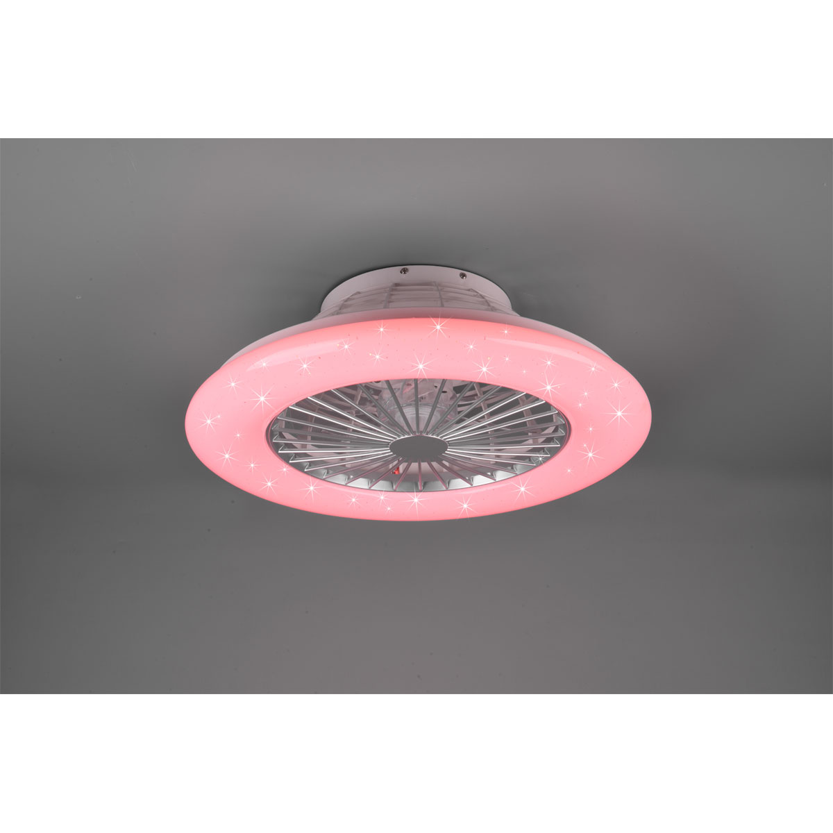 Reality LED-Deckenleuchte Stralsund mit Ventilator weiß Bild 6