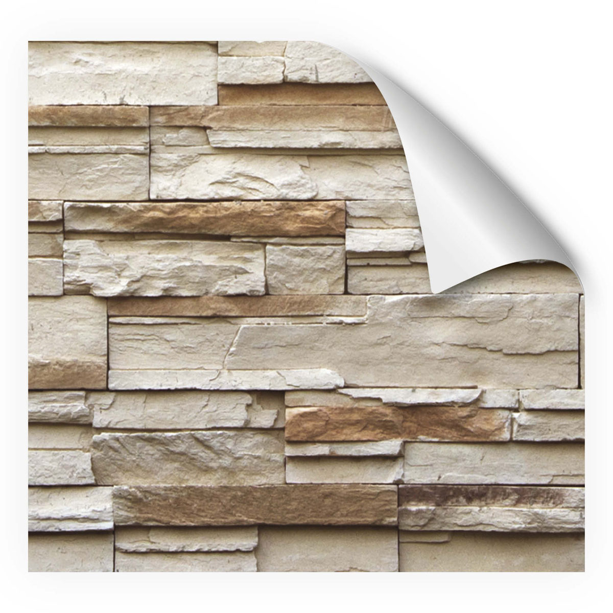 MySpotti Folie Küche Steinmuster 450 x 60 cm Bild 2