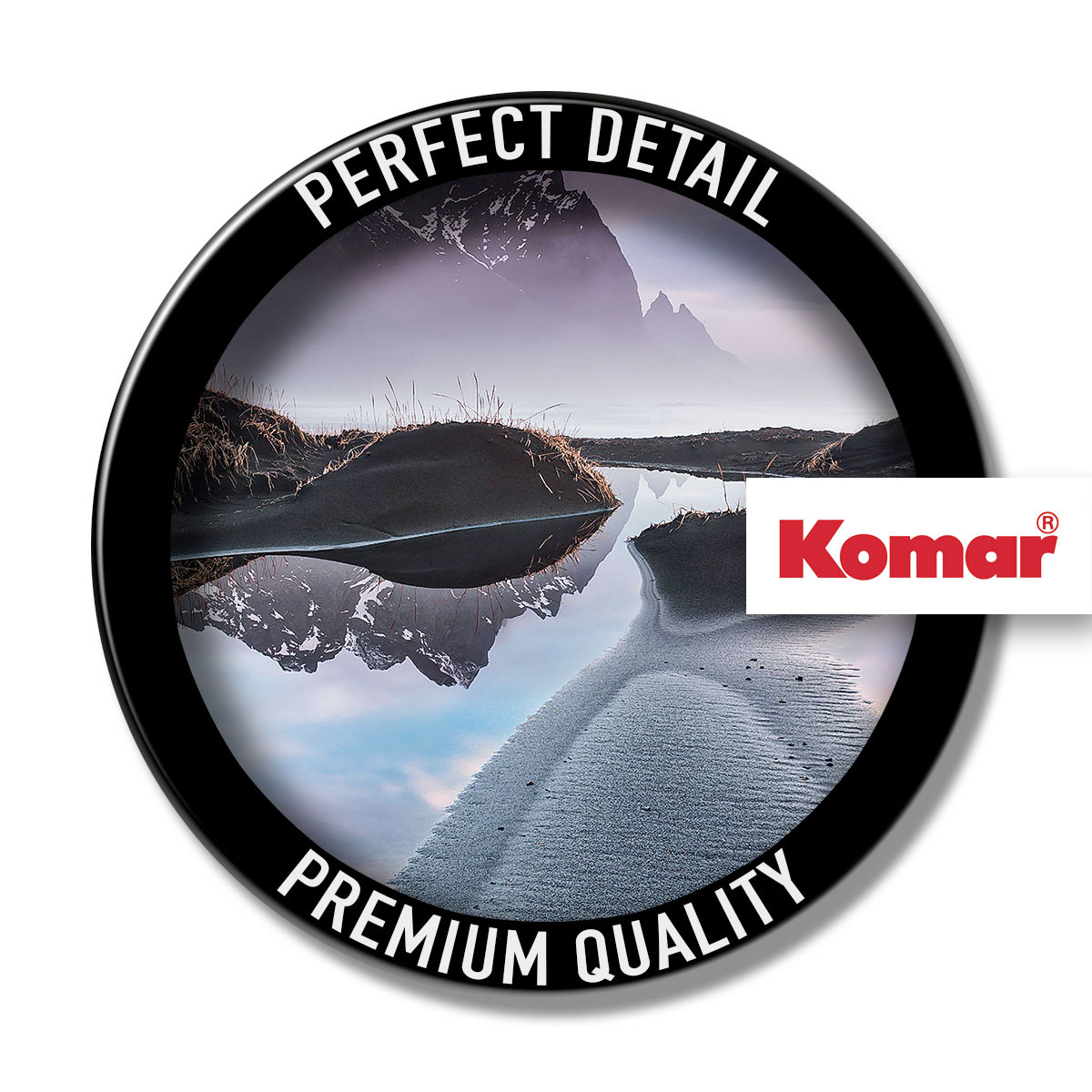 Komar  Vlies Fototapete Glowing Vestrahorn 200x250 cm Bild 9