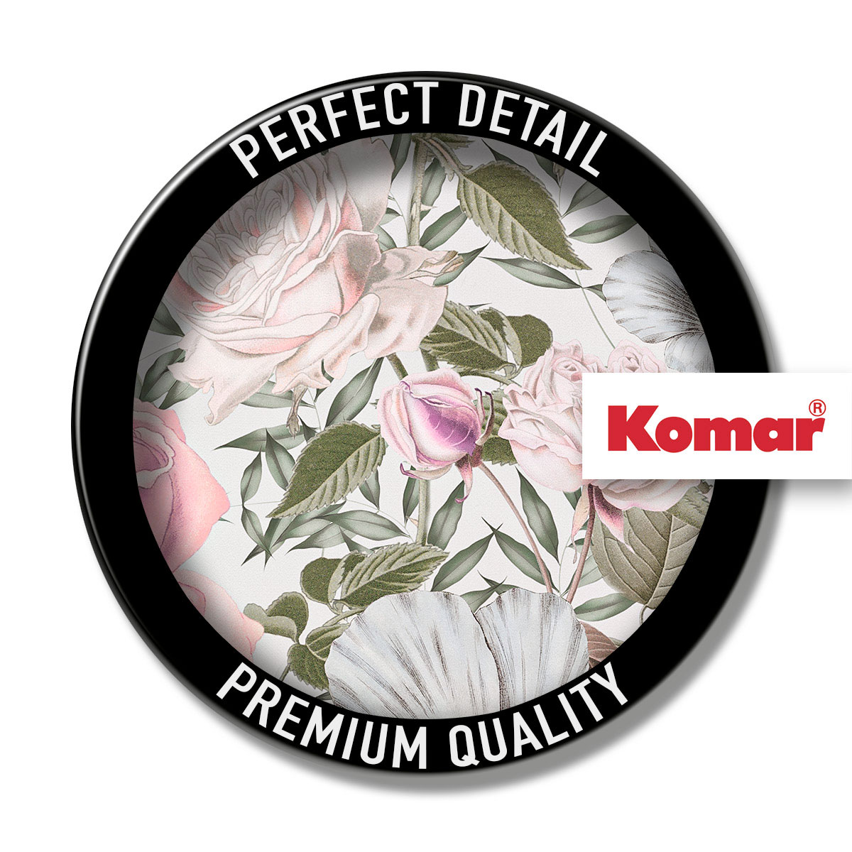 Komar  Selbstklebende Vlies Fototapete rund Daphne Durchmesser 125 cm Bild 3
