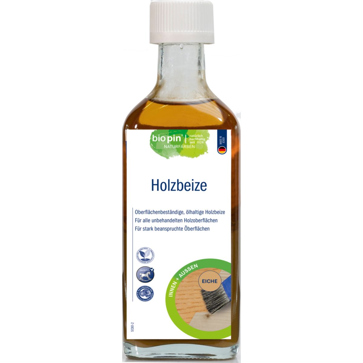 Biopin Holzbeize EICHE 0,250 l