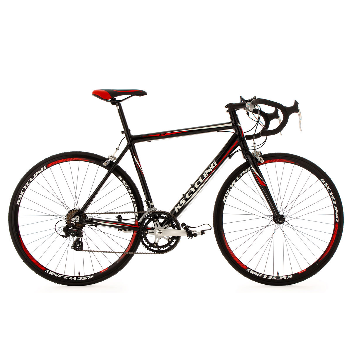 KS Cycling Rennrad Euphoria V-Bremsen 55 cm schwarz Bild 1