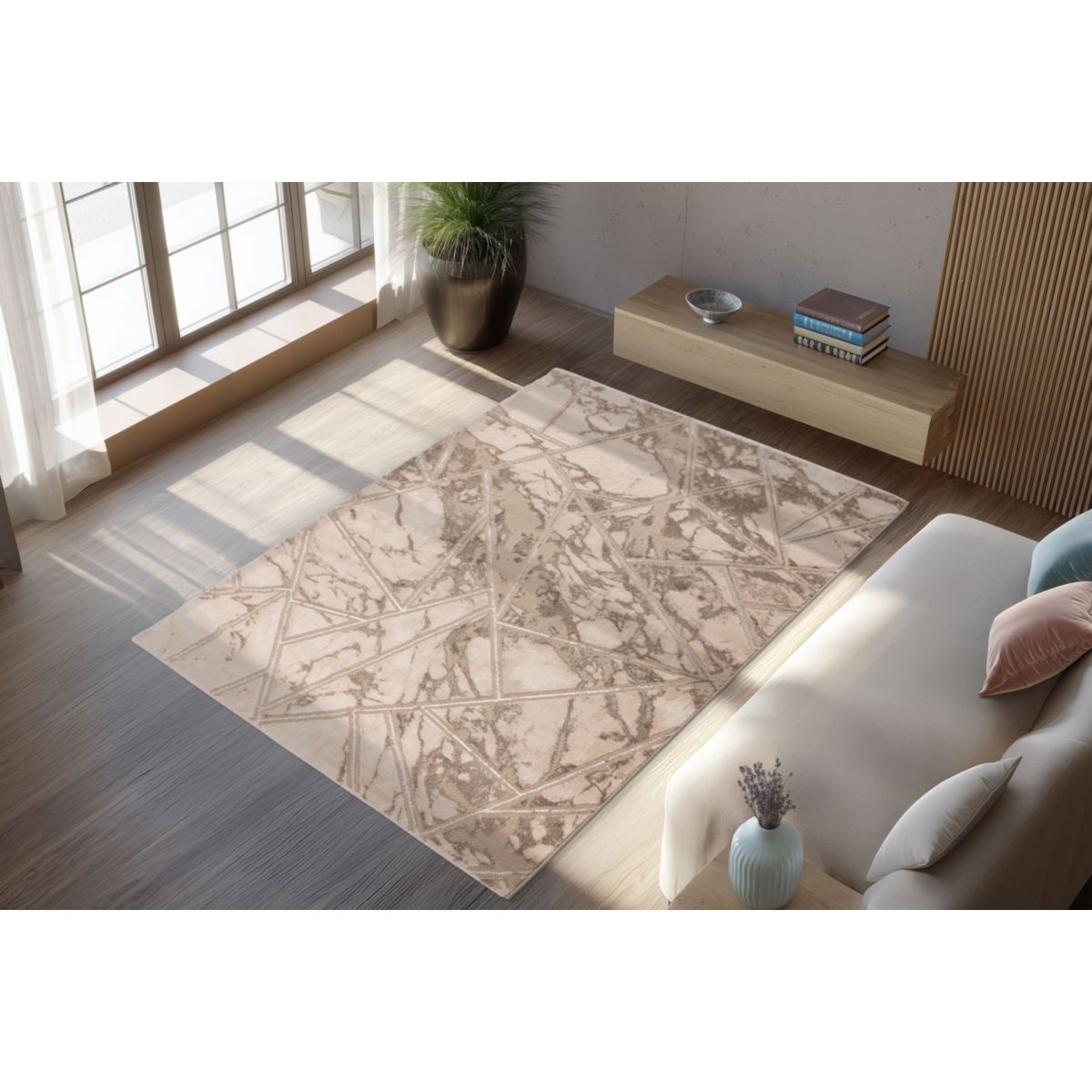 Mineral 225 Beige 160 x 230 cm Bild 3