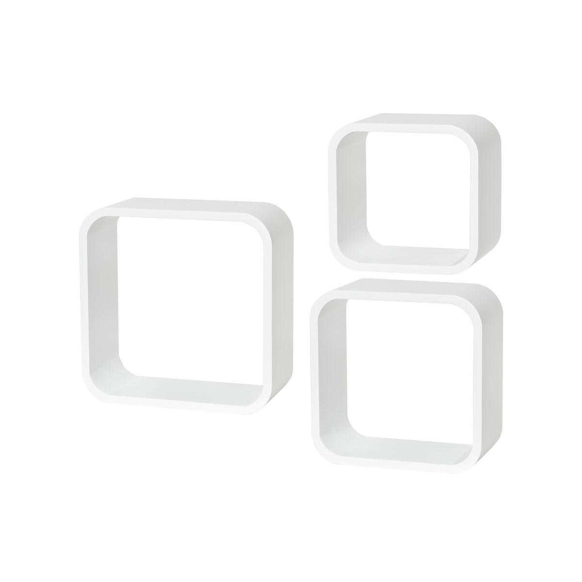 Dolle Regal-Set Würfel weiß 3 Stück