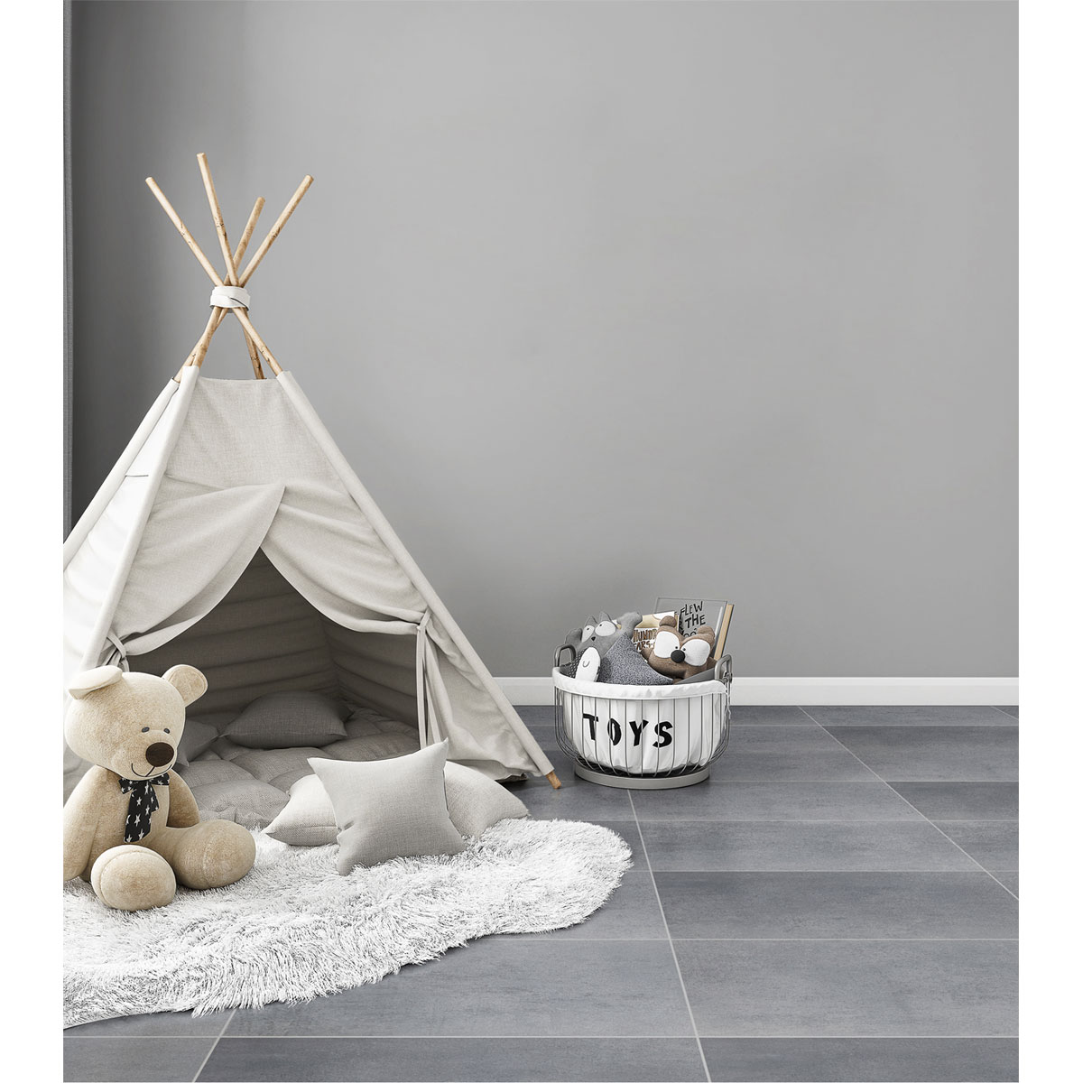 Bodenfliese Star antrax matt 30,5x61x0,82 cm Bild 2