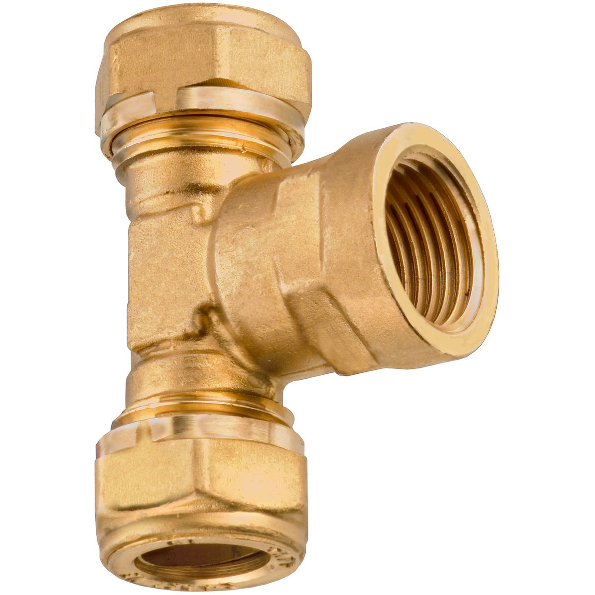 Cornat Messing T-Stück 1/2 IG