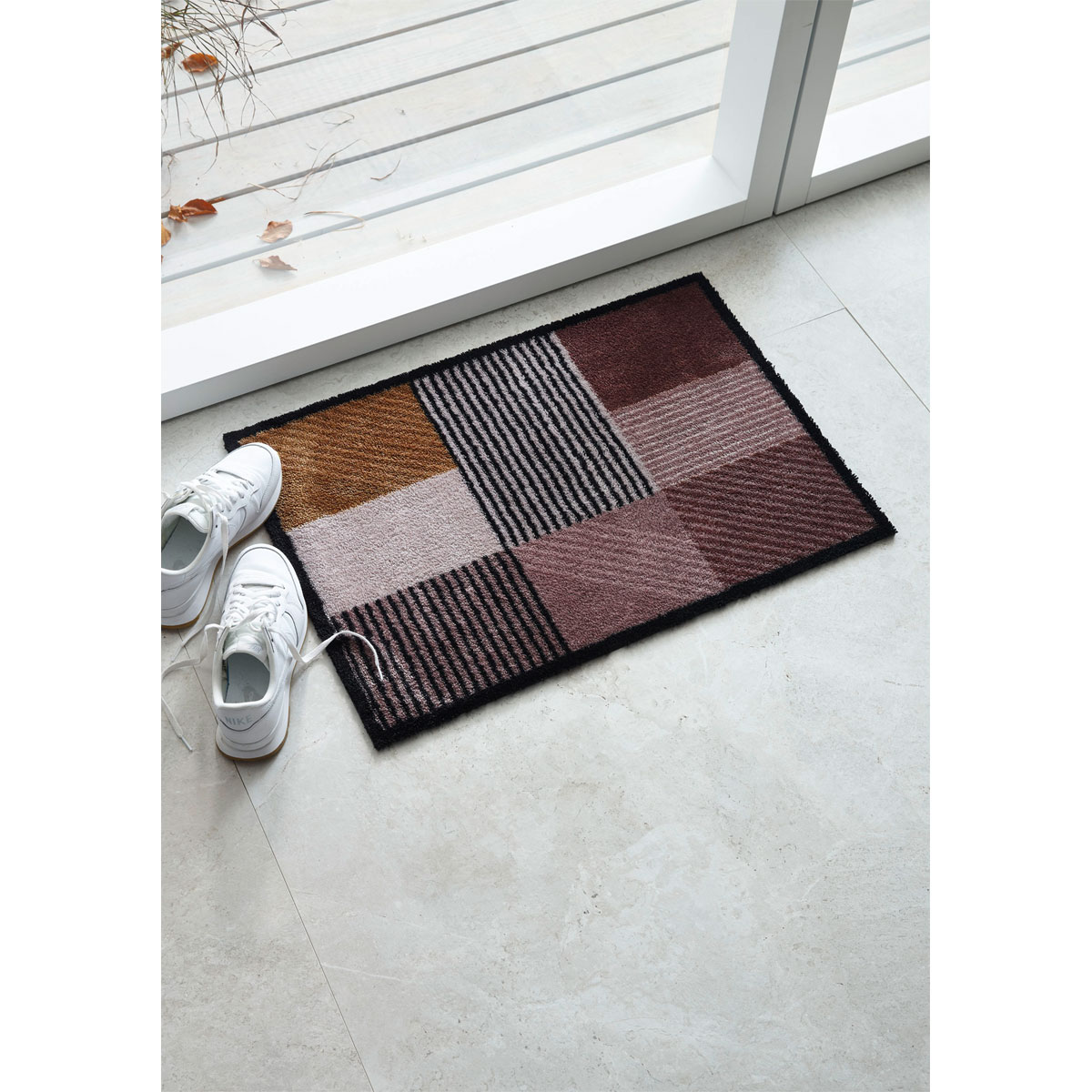 Schöner Wohnen  Schmutzfangmatte Manhattan 67x100 cm Geomix Kastanie-rose Bild 3