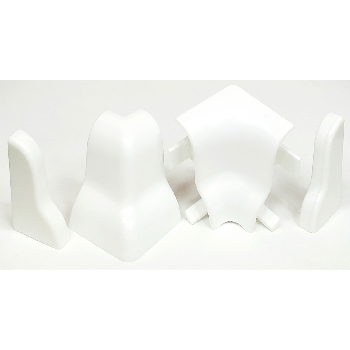 Verbindungskappenset 5 x 3,2 x 4 cm 10 Stk weiß