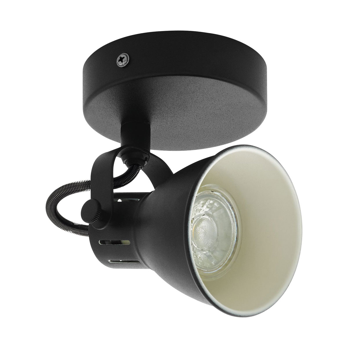 Eglo LED-Spotserie Seras 2 1 Spot schwarz