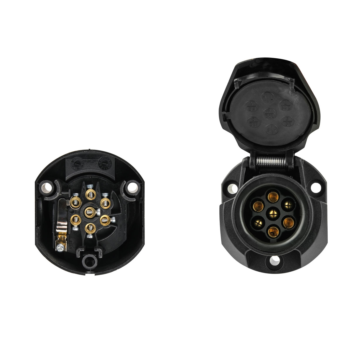 LAS 10001 Steckdose 7-polig mit Abschaltautomatik Bild 2