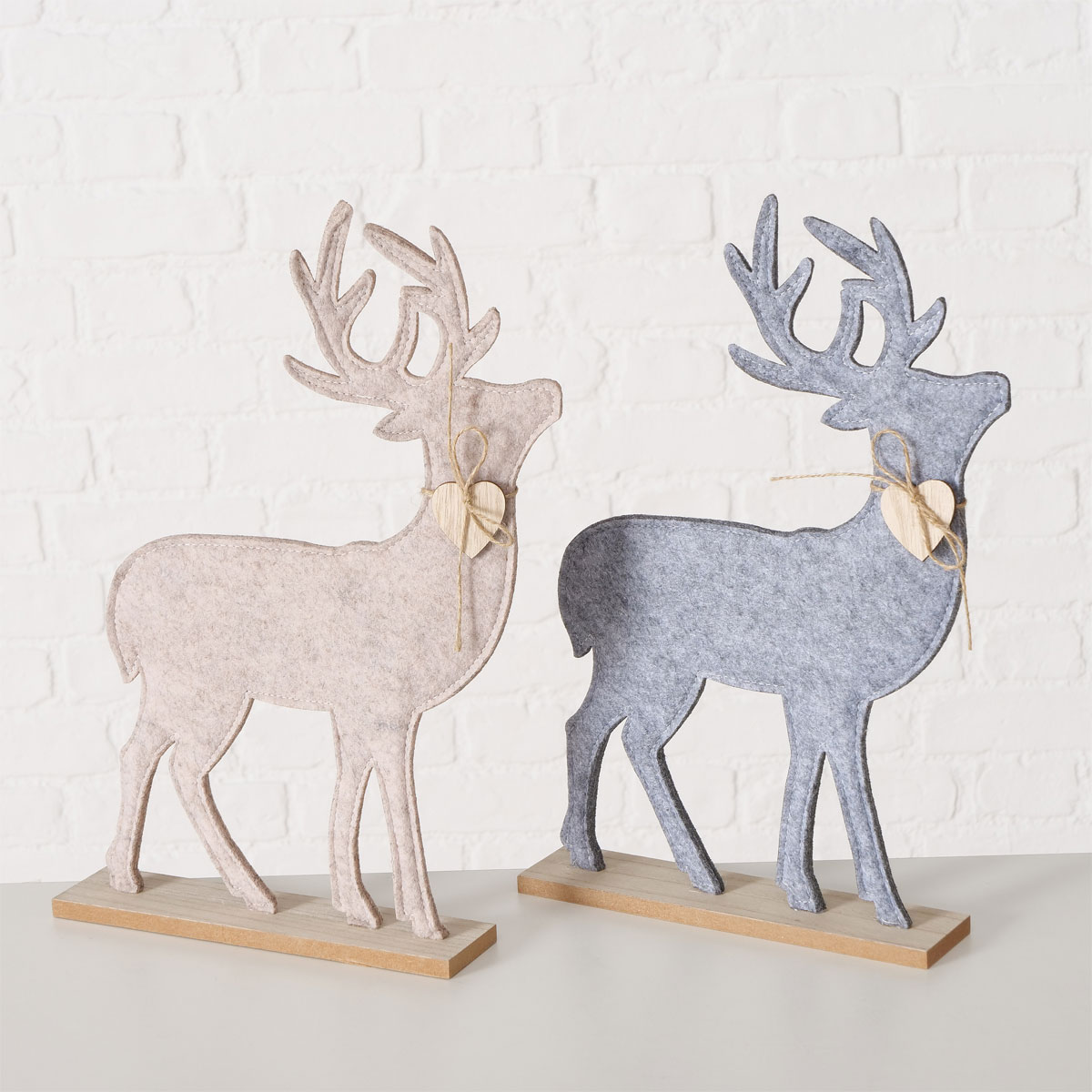 Figur Maxim Hirsch 25x5x35 beige Bild 1