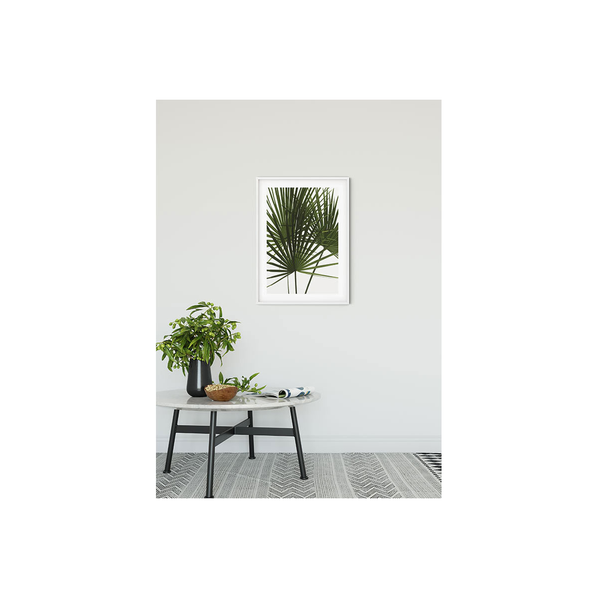 Komar  Wandbild Palmtree Leaves 30x40 cm