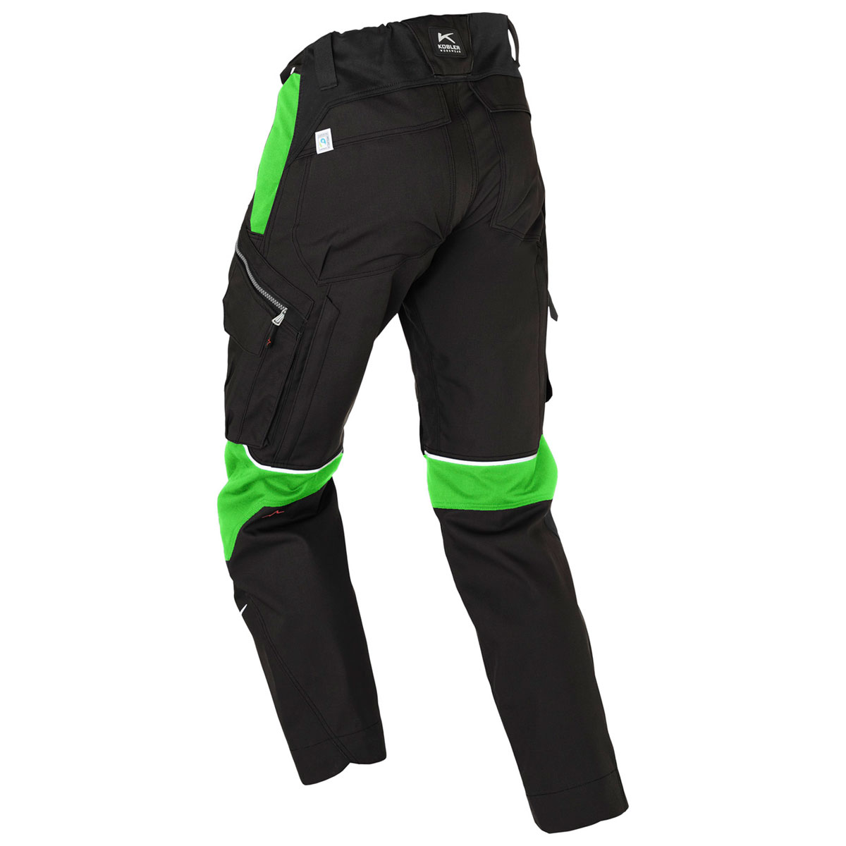 Kübler  Bundhose PULSE POWER schwarz/neongrün Größe 58 Bild 3