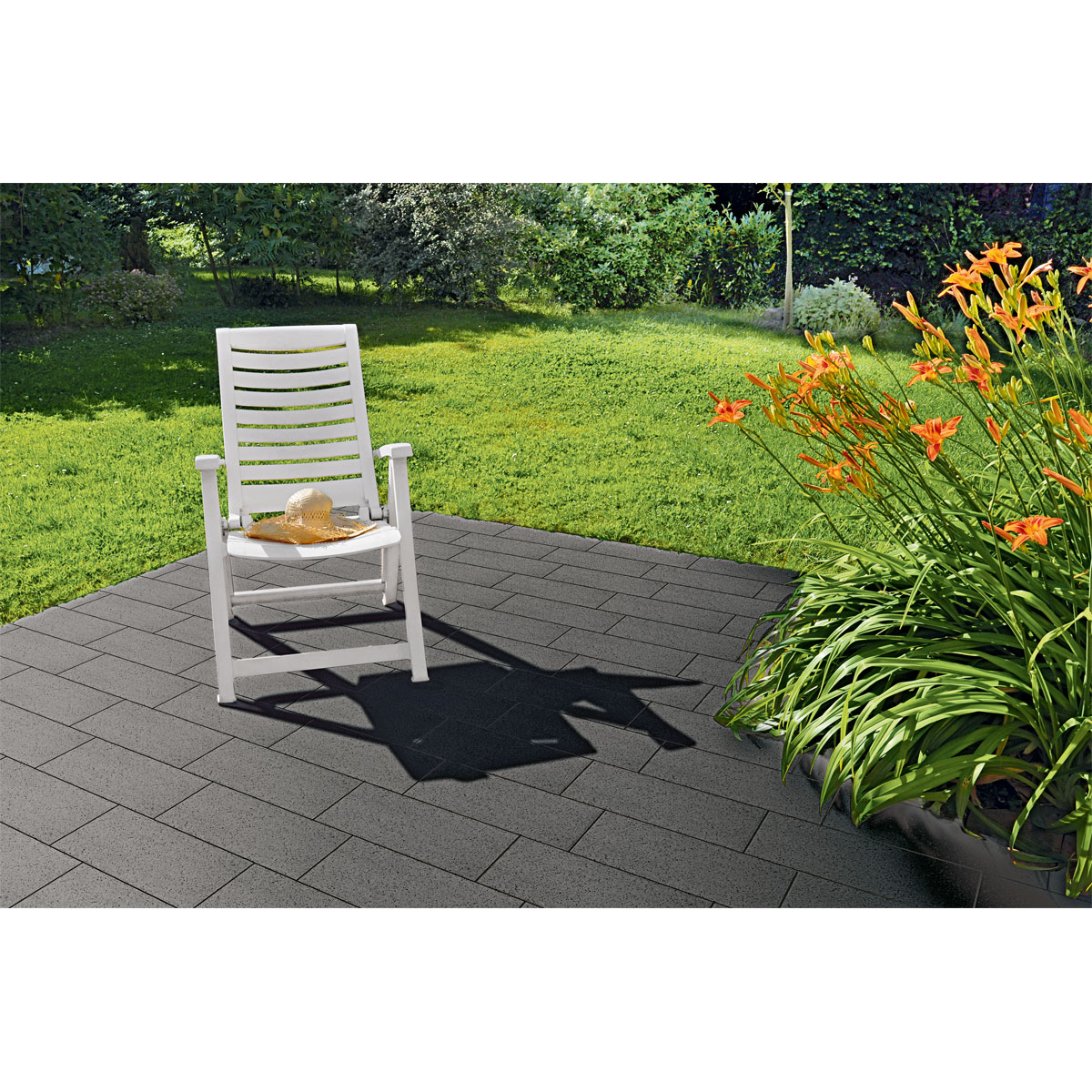 Lusit  Terrassenplatte Samoa Diamant-Schiefer Bild 2