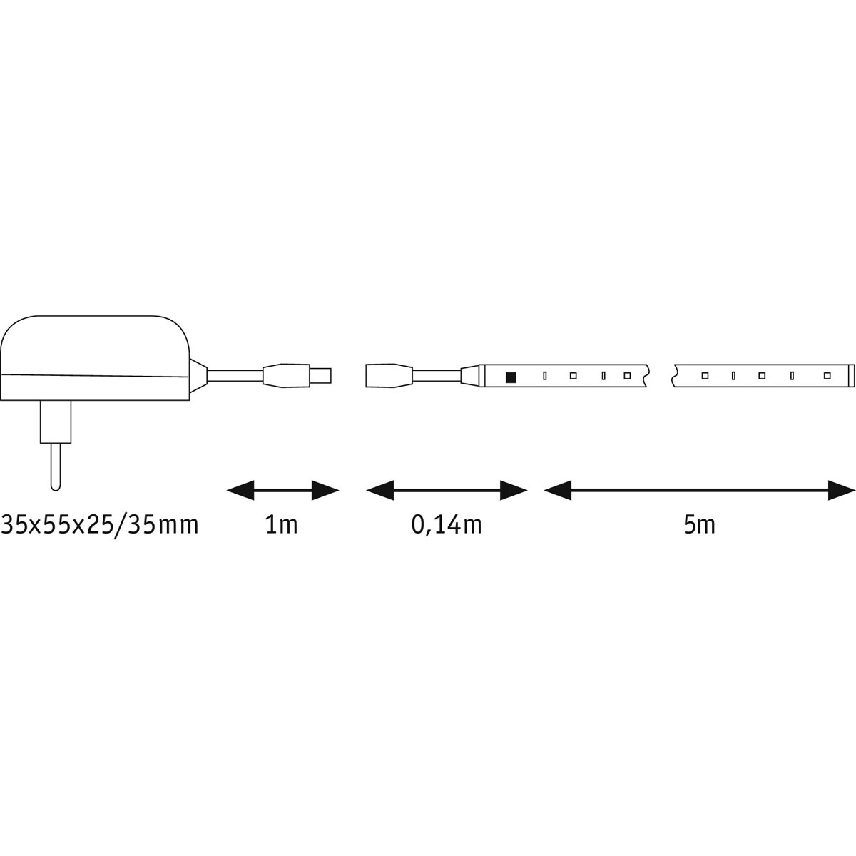 Paulmann  Set Motion SimpLED 10 Watt 5 m beschichtet inkl Farbwechselfunktion Bild 7