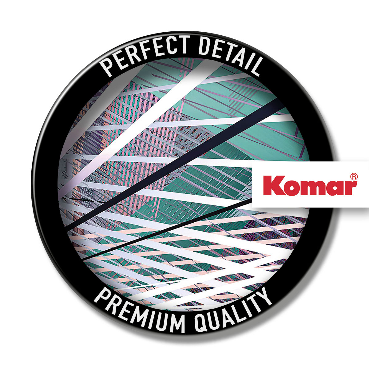 Komar  Vlies Fototapete Space Grid Spring 400x250 cm Bild 4