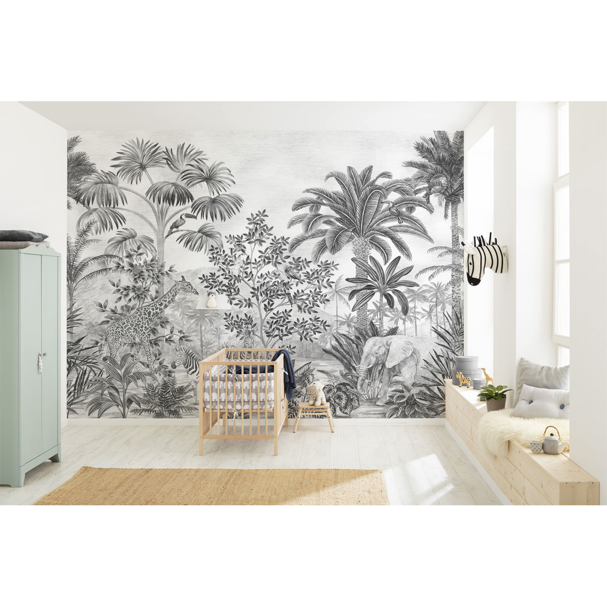 Komar  Vlies Fototapete Jungle Evolution 350x280 cm