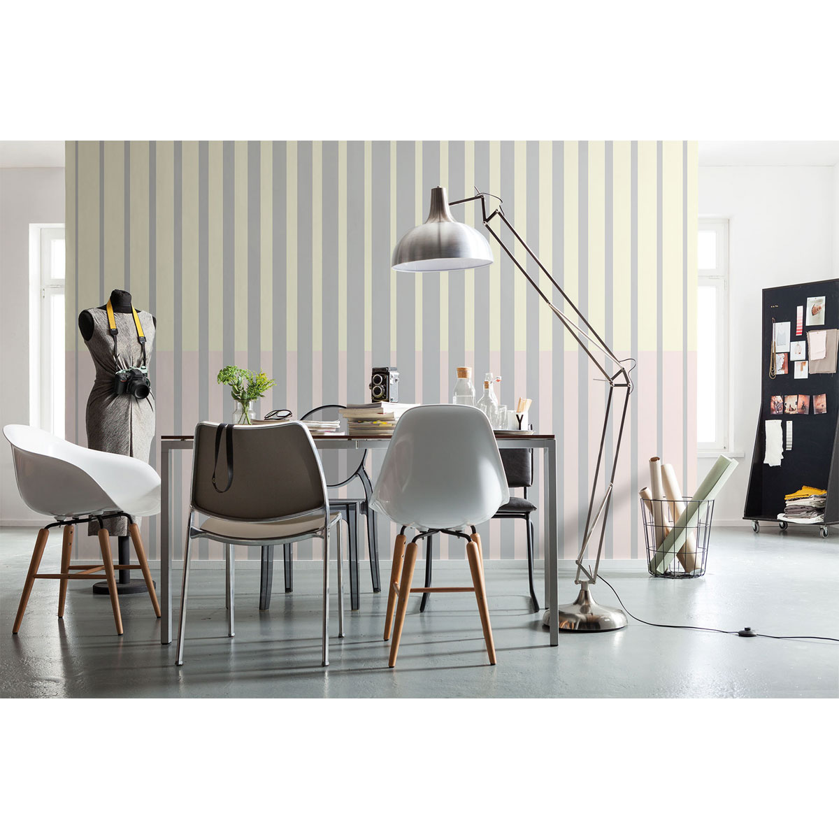 Komar  Vlies Fototapete Lamello Mezzo 400x250 cm